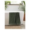 Large Cotton Bath Towel -Green - Image 2